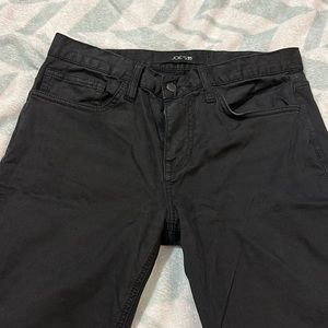 JOE’S 30 Black Sateen